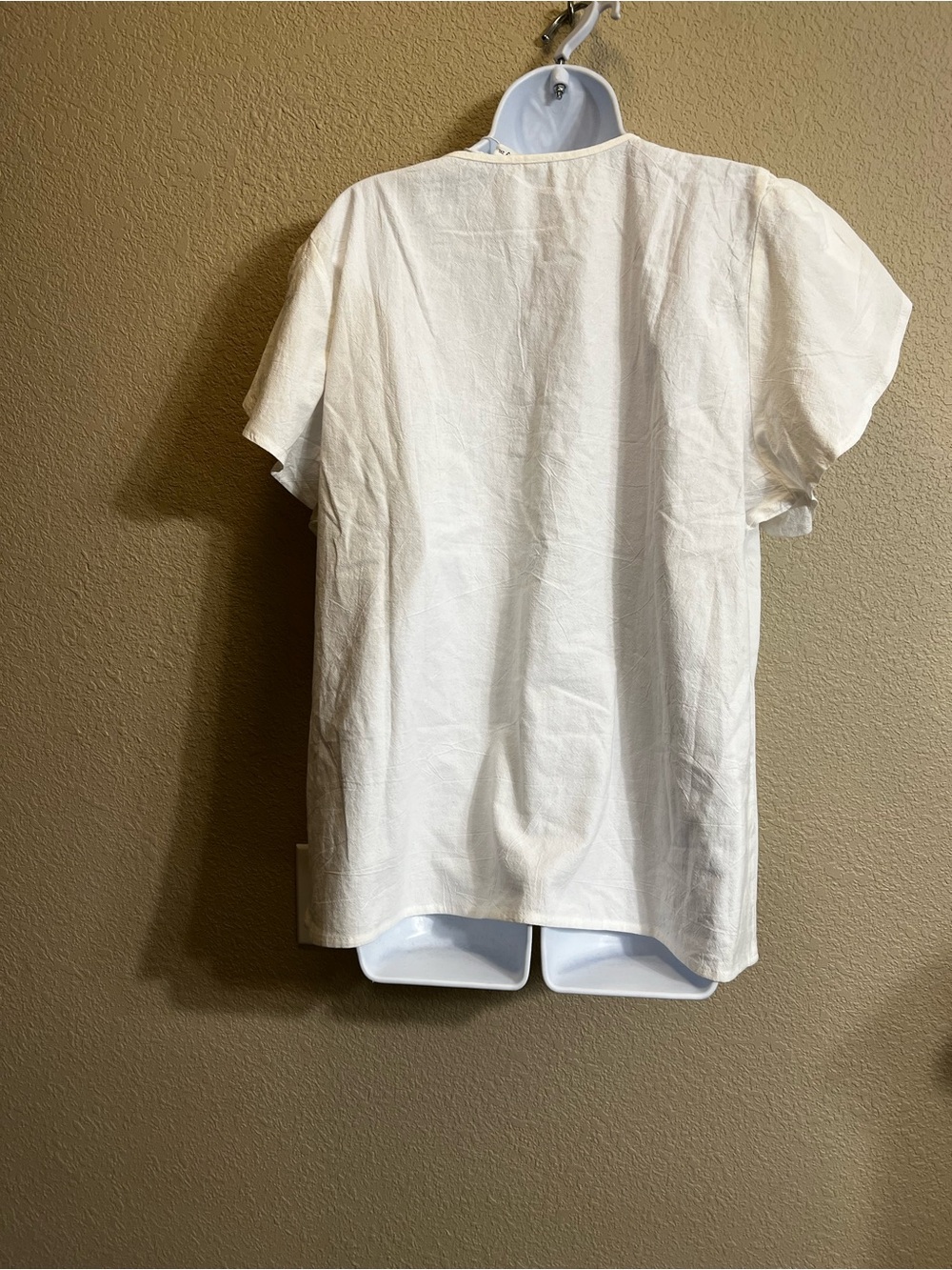 Falechay Women's Summer Tops Petal Short Sleeve - Picture 8 of 11